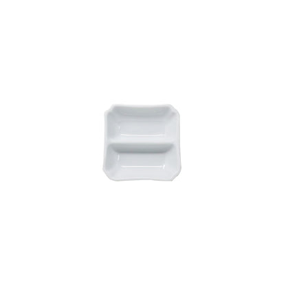 Noritake Lifestyle White Divided Square Dish