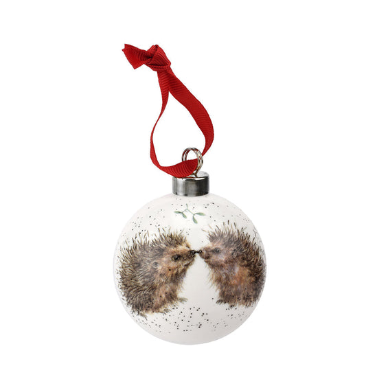 Wrendale Hedgehugs Bauble-Christmas Bauble-Goviers