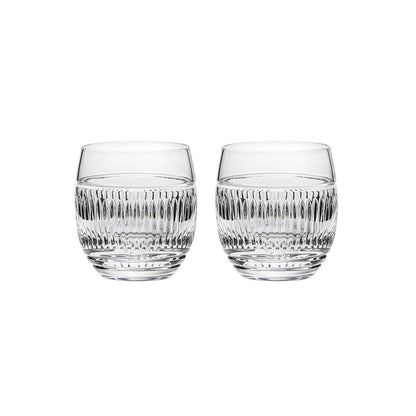 Royal Scot Crystal Art Deco Gin & Tonic Tumblers Set of 2