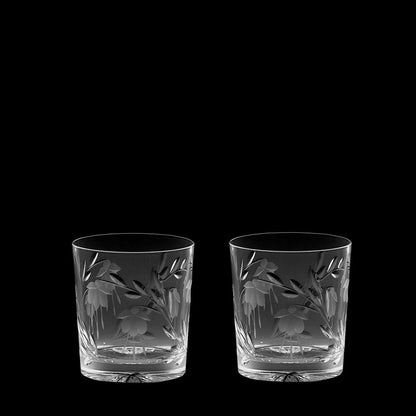 Royal Scot Crystal Catherine Large Tumbler Set of 2