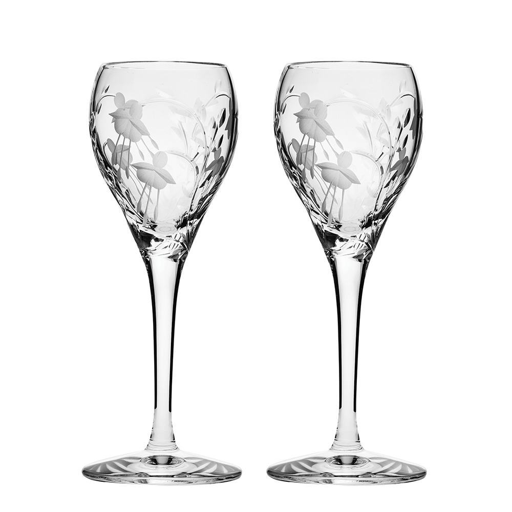 Royal Scot Crystal Catherine Port/Sherry Glass Set of 2