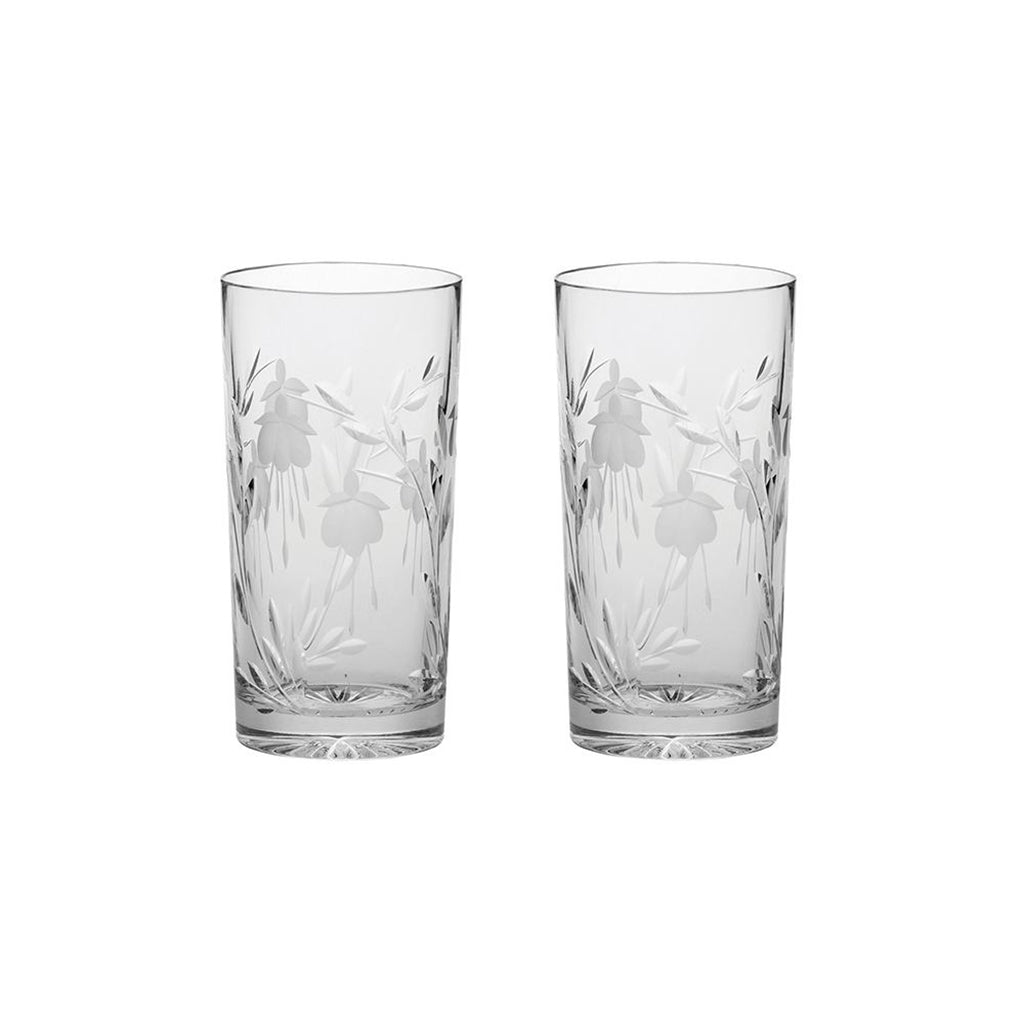 Royal Scot Crystal Catherine Tall Tumbler Set of 2