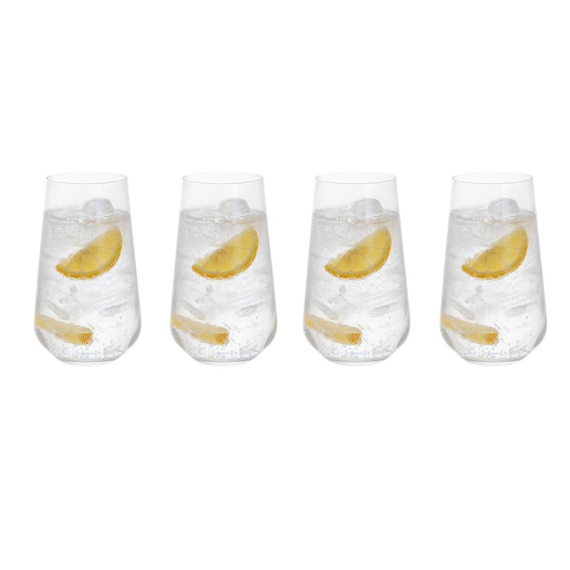 Dartington Crystal Cheers! Highball, Set of 4