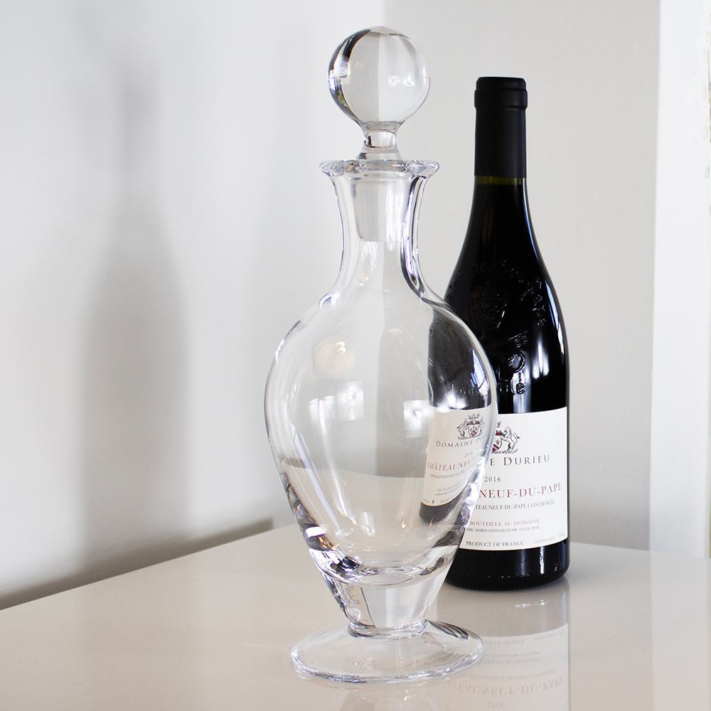 Royal Scot Crystal Classic Footed Wine Decanter