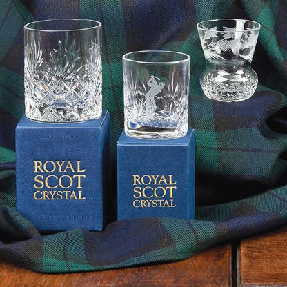 Royal Scot Crystal Kintyre Single Double Tot Glass