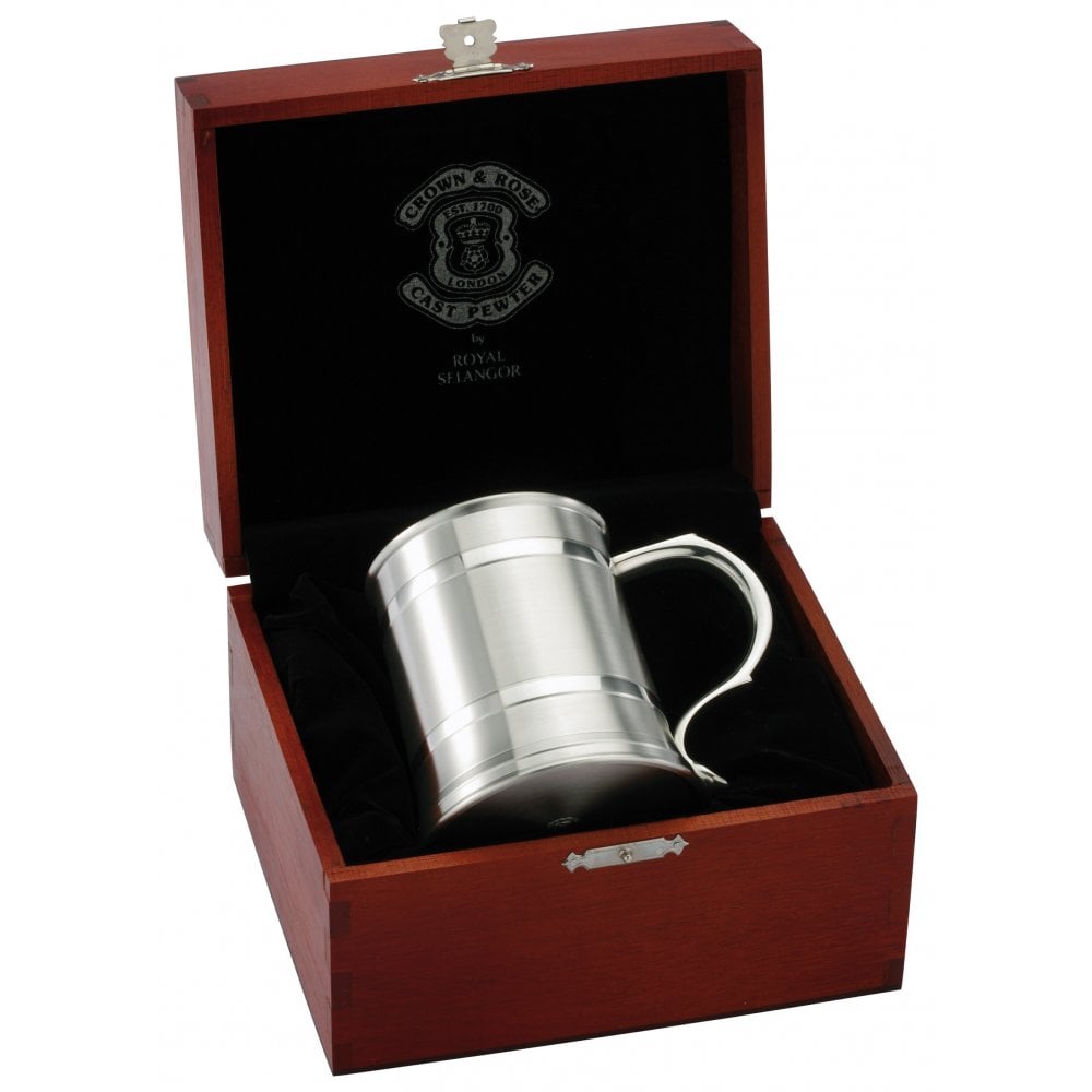 Royal Selangor Crown Rose Reynolds Tankard