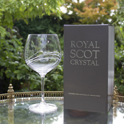 Royal Scot Crystal Diamante Single Gin & Tonic Copa Glass