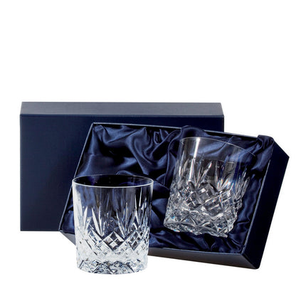 Royal Scot Crystal Edinburgh Large Tumblers Set of 2