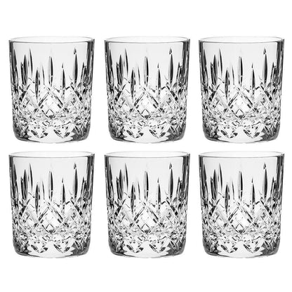 Royal Scot Crystal London Large Tumblers Set of 6