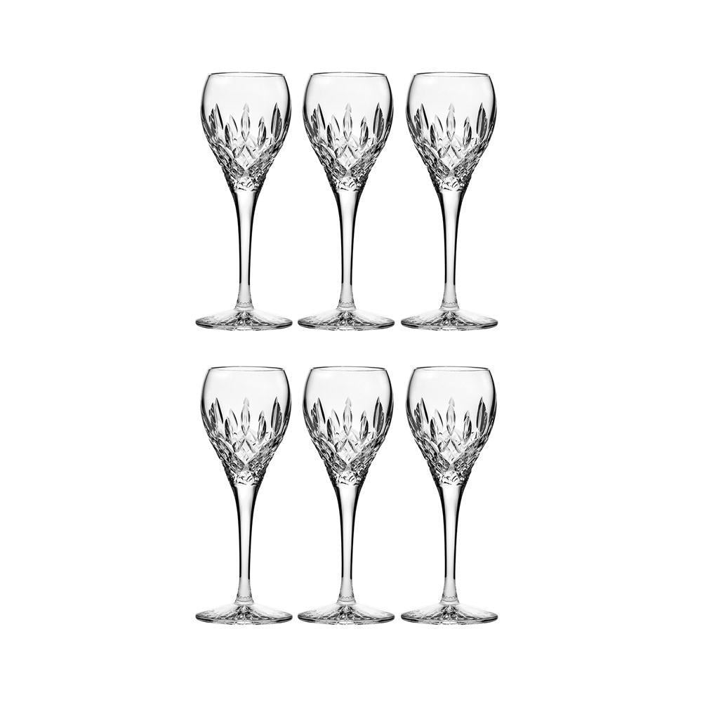 Royal Scot Crystal London Sherry Glass Set of 6