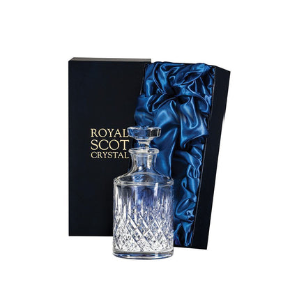 Royal Scot Crystal London Single Malt Round Spirit Decanter