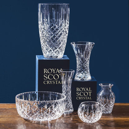 Royal Scot Crystal London Small Posy Vase 4.5"