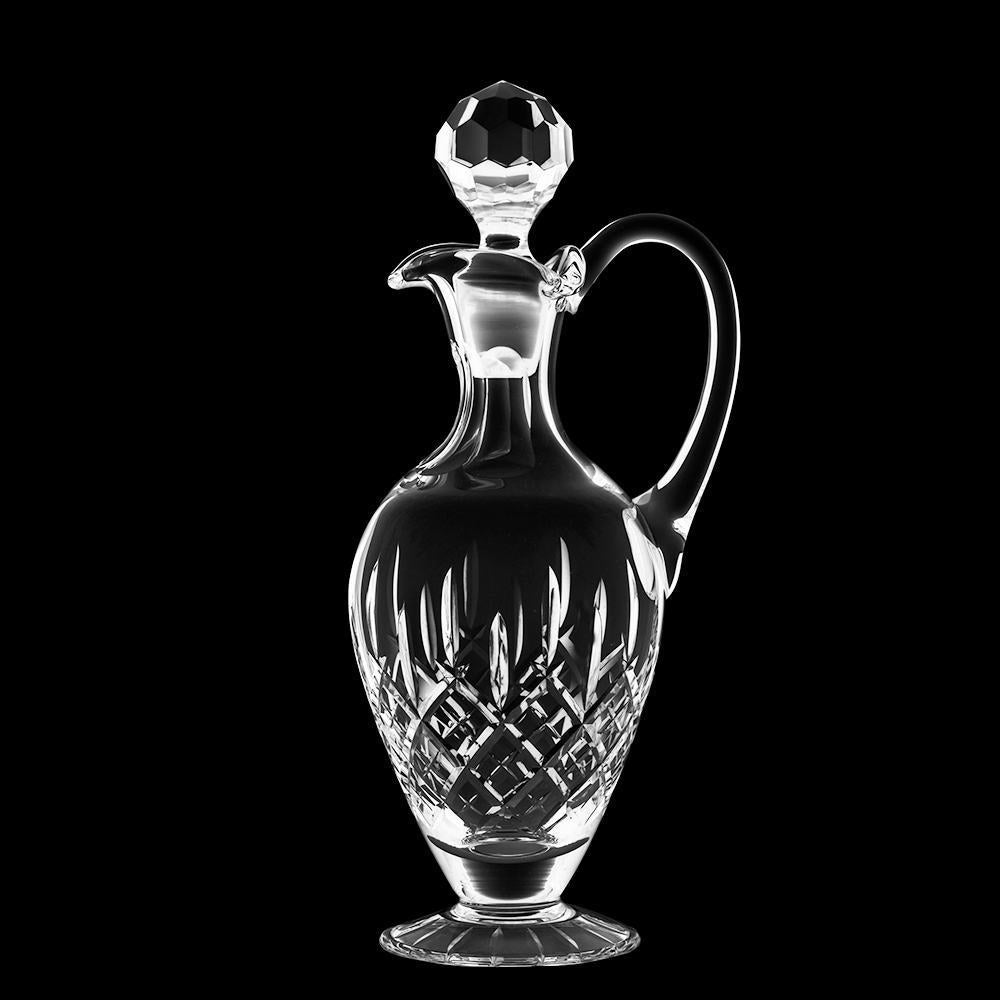 Royal Scot Crystal London Handled Wine Decanter