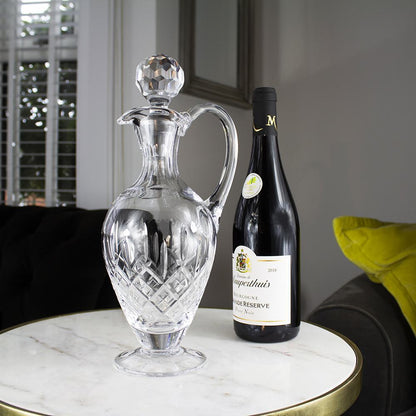 Royal Scot Crystal London Handled Wine Decanter