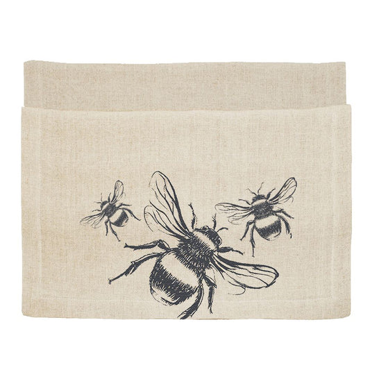 Selbrae House Bee Linen Table Runner