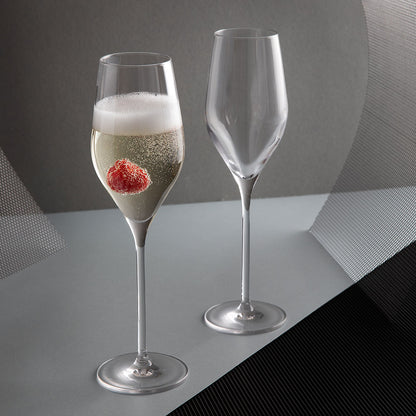 Dartington Crystal Wine and Bar Prosecco Glasses Set of 2