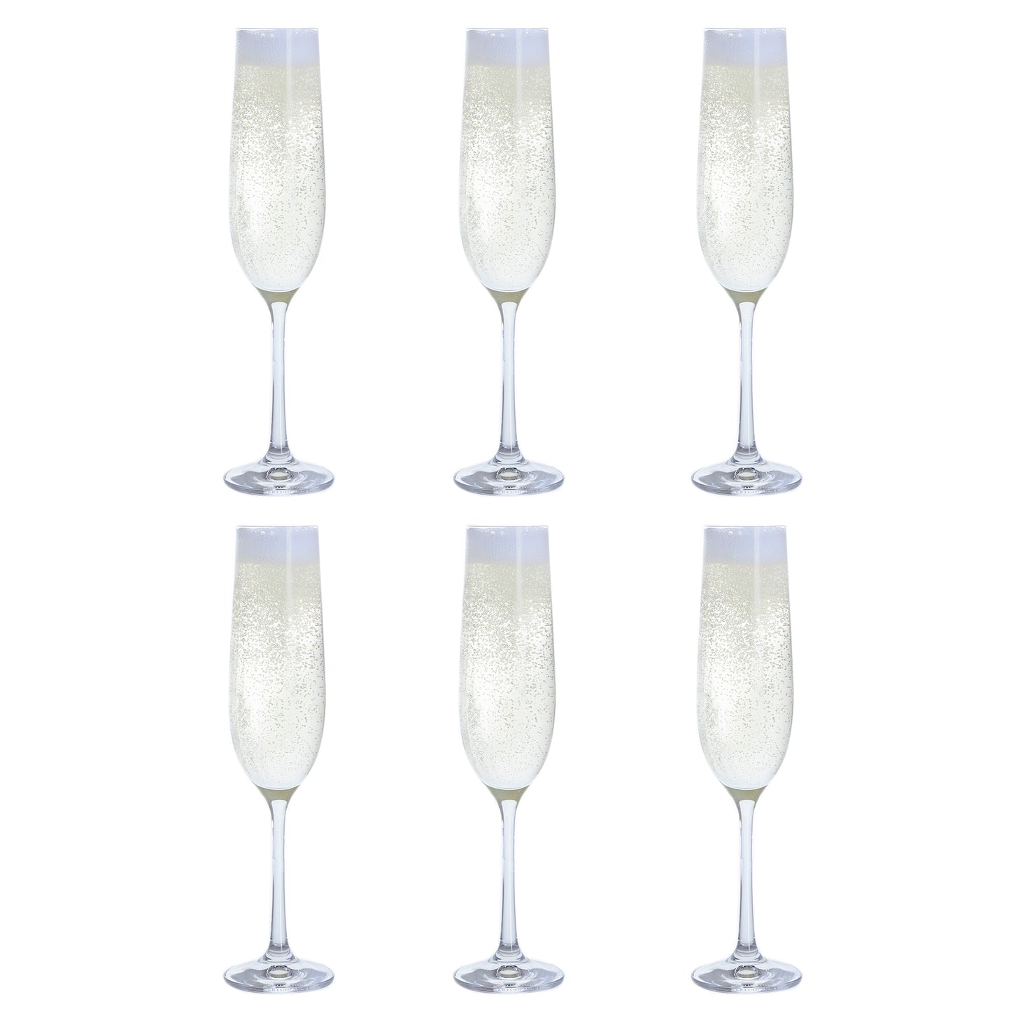 Dartington Crystal Six Flute Set of 6