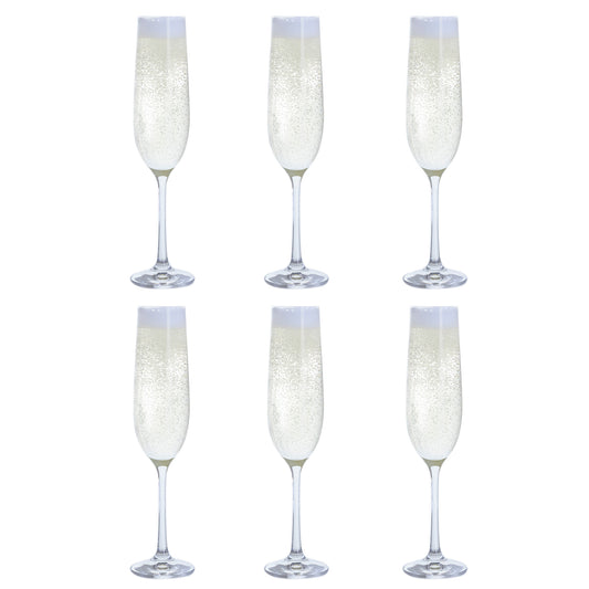 Dartington Crystal Six Flute Set of 6