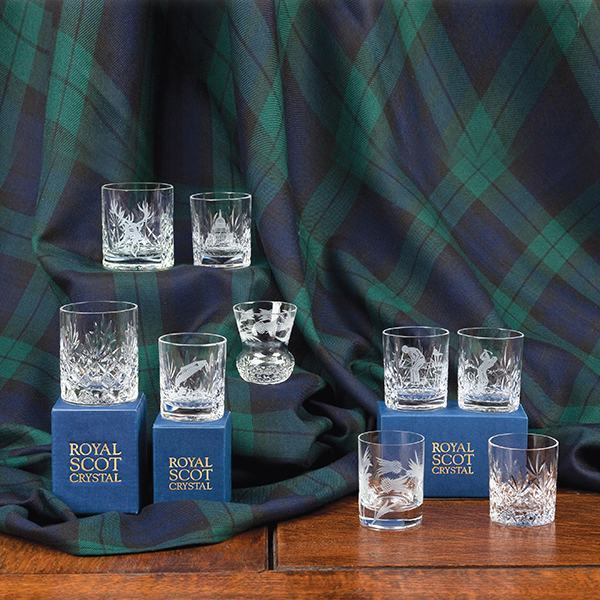 Royal Scot Crystal Kintyre Single Double Tot Glass