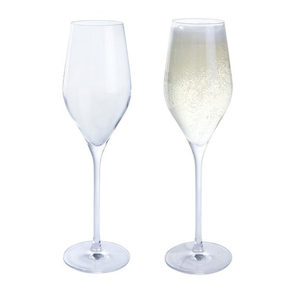 Dartington Crystal Wine and Bar Prosecco Glasses Set of 2