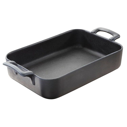 Revol Belle Cuisine Rectangular Satin Black Roasting Dish Extra Large-home-Goviers