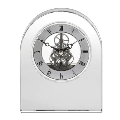 Royal Scot Crystal Contemporary Clock | 1 ONLY-Crystal-Goviers