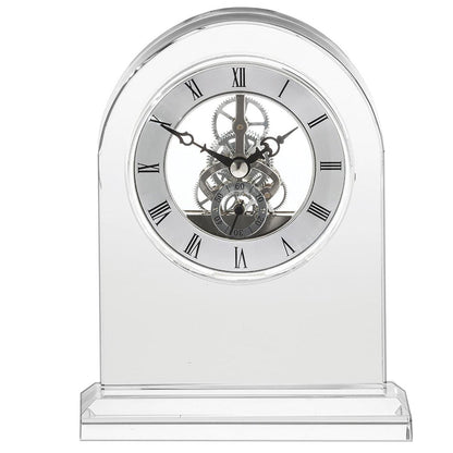 Royal Scot Crystal Mantle Clock Large | 1 ONLY-Crystal-Goviers