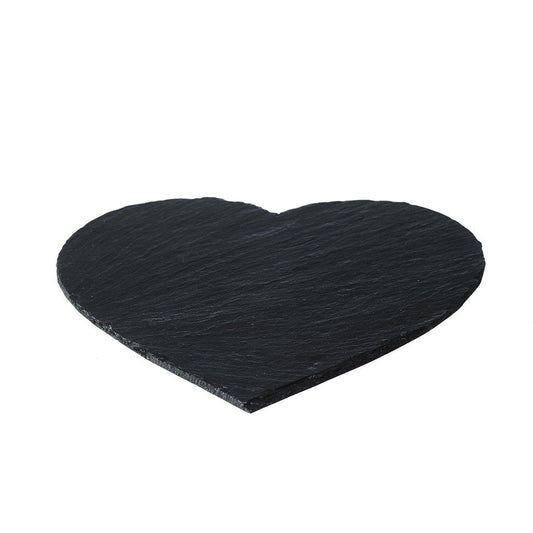 Selbrae House Heart Slate Cheese Board-Valentine-Goviers